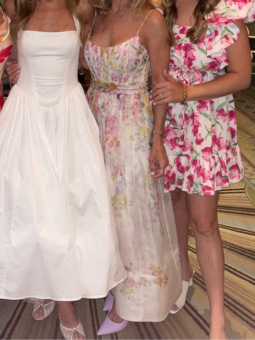 Zimmermann Pastel Floral Midi Dress - Picture 4 of 10